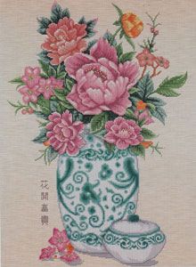 Peony in vase