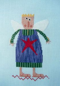 Frank's folkart angel