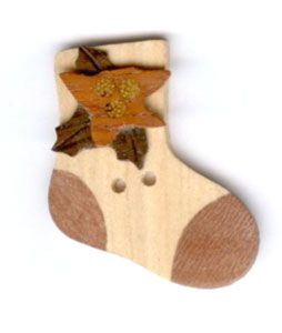 botte de noël en bois