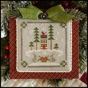 log cabin bunnies, série log cabin christmas
