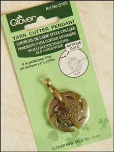 coupe fil pour laine pendentif Clover