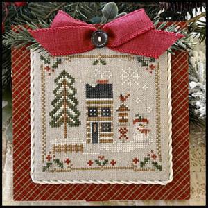 log cabin mrs snow, série log cabin christmas
